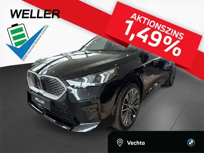 BMW BMW iX2 xDr30 M Sport HUD ACC adLED H/K AHK 20" MEM im Leasing von Null-Leasing