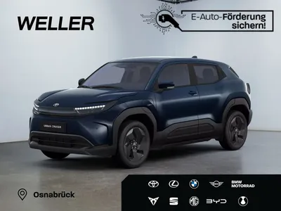 Toyota Toyota Urban Cruiser BEV 128 kW TEAMPLAYER*PDC*CAM*KLIM im Leasing von Null-Leasing