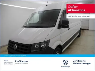 VW Volkswagen Crafter Kasten Lang Neues Modell Vorb AHK Klima ZV im Auto Abo von LeasingMarkt.de