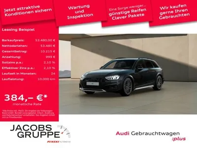 Audi Audi A4 Allroad 45TFSI All Black/Matrix/Pano/HuD/AHK/ACC/B+O im Auto Abo von LeasingMarkt.de
