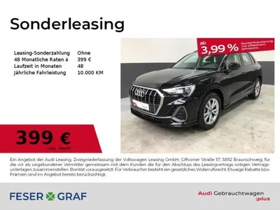 Audi Audi Q3 S line 35 TFSI S tronic Navi LED AHK Virtual im Auto Abo von LeasingMarkt.de