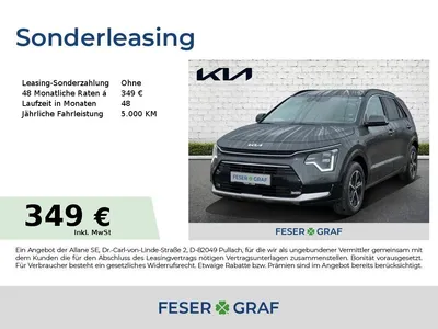 Kia Kia Niro 1.6 HEV DCT VISION KOMFORT STYLE im Leasing von Null-Leasing