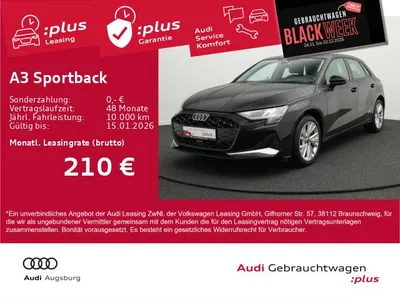 Audi Audi A3 Sportback advanced 30 TFSI *AHK*NAVI*8-fach* im Auto Abo von Null-Leasing