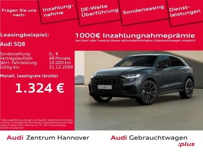Audi Audi SQ8 4.0 TFSI qu. competition plus Head-Up Standh. Pano HD Matrix Luft B&O im Auto Abo von LeasingMarkt.de