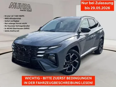 Hyundai Hyundai TUCSON 1.6 7-DCT 180PS 4WD N LINE ❗BITTE ZUERST LESEN❗ im Leasing von LeasingMarkt.de