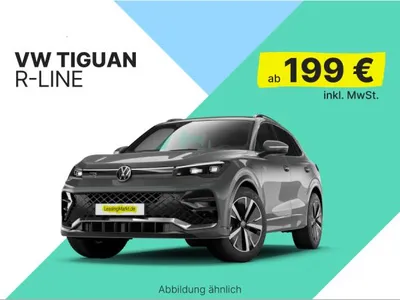 VW Volkswagen Tiguan 1.5 eTSI R-Line | Privat im Leasing von LeasingTime