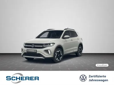 VW Volkswagen T-Cross R line 1.0 TSI IQ.LIGHT NAVI AHK RFK ACC im Leasing von Null-Leasing
