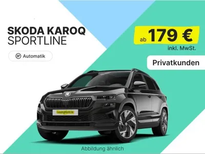 Skoda Skoda Karoq Sportline 2,0 TSI Allrad | Privat im Auto Abo von LeasingMarkt.de