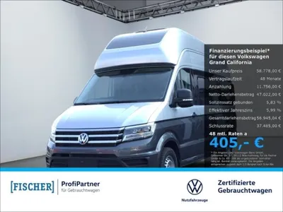 VW Volkswagen Grand California 600 2.0TDI  Fahrradtr. Solar Navi LED im Leasing von LeasingMarkt.de