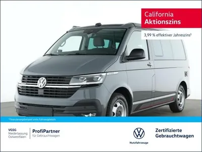VW Volkswagen T6.1 California Coast Edition 4Motion DSG Navi LED im Auto Abo von LeasingMarkt.de