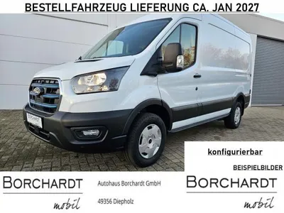 Ford Ford Transit Elektro Kasten*350L2*Trend*269PS*AHK*360°*240km* im Leasing von LeasingMarkt.de