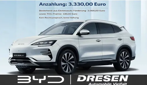 BYD BYD BYD Seal U Comfort I Panorama I Lenkradheizung I Sitzheizung I LED im Auto Abo von 9Drive