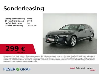 Audi Audi A6 Avant 40 TDI q. Matrix/Pano/ACC/AHK/18 Zoll im Auto Abo von LeasingMarkt.de