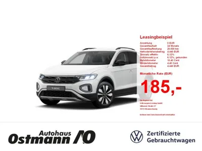 VW Volkswagen T-Roc 1.0 TSI Goal LED ACC APPCONNECT SHZ im Leasing von LeasingMarkt.de