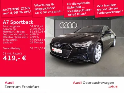 Audi Audi A7 Sportback 50 TFSI e quattro S tronic MatrixLE im Auto Abo von Mobile.de