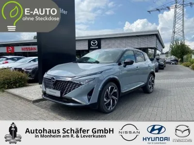 Nissan Nissan Qashqai (2024) TEKNA+ 1.5 VC-T e-POWER 2-Farben HUD Panorama Navi Leder digitales Cockpit Alu im Auto Abo von LeasingMarkt.de