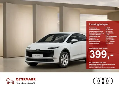 Audi Audi A2 e-tron 125 KW A2 e-tron ACC, Navi, Klima, Amb im Leasing von Null-Leasing