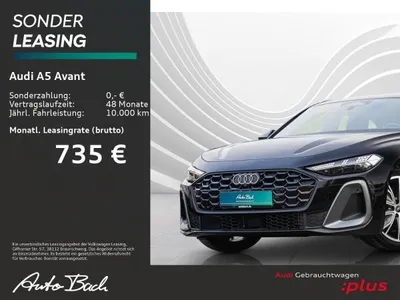 Audi Audi A5 Avant S line 2.0TDI Stronic Navi LED virtual ACC B&O EPH DAB im Auto Abo von LeasingTime
