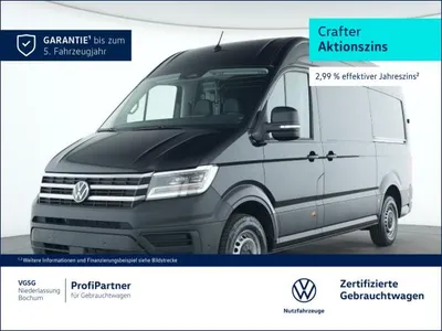 VW Volkswagen Crafter Kasten Mittel AHK Navi Kamera Klima Euro6 im Leasing von LeasingMarkt.de