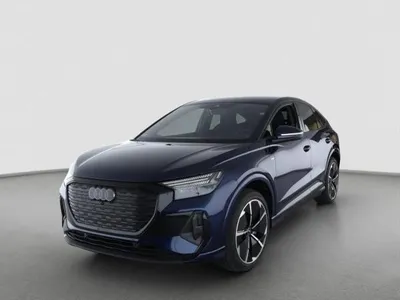 Audi Audi Q4 e-tron Sportback 55 quattro, S line, AHK, 21 Zoll, Optikpaket Schwarz, Matrix-LED im Auto Abo von LeasingMarkt.de