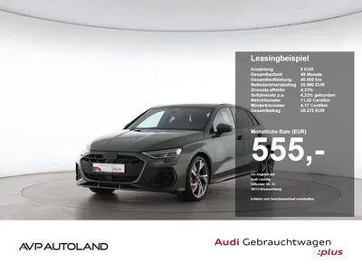 Audi Audi S3 Sportback TFSI S tronic | PANO | Sportabgas im Leasing von Null-Leasing