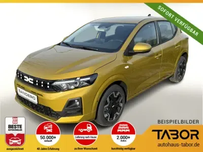 Dacia Dacia Sandero Journey TCe 100 ParkAssist Kam PDC vo/hi im Leasing von 9Drive