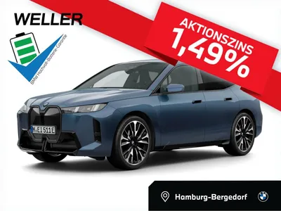 BMW BMW iX 45 M SPORT DAPr 360° MultiSi 23" Leas 669 im Leasing von Null-Leasing