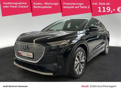 Audi Audi Q4 Sportback 40 e-tron virtual Pano HuD AHK im Leasing von Null-Leasing