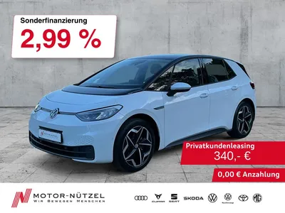 VW Volkswagen ID.3 150kW Pro S LED+APP+ACC+SHZ+RFK+WäPU+19" im Leasing von Null-Leasing