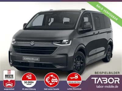 VW Volkswagen Volkswagen T7 Caravelle 2.0 TDI 150 Aut Style Matrix Nav im Leasing von 9Drive