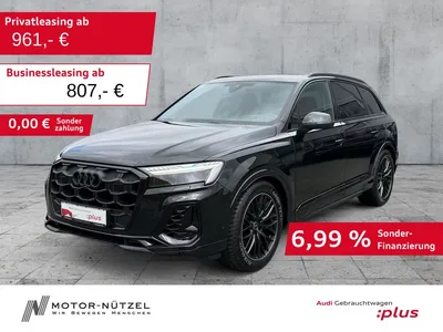 Audi Audi SQ7 TFSI QU MATRIX+NAVI+HuD+B&O+RFK+AIR+AHK+PANO im Leasing von Null-Leasing