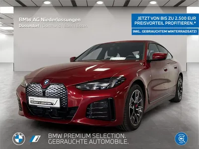 BMW BMW i4 eDrive40 Gran Coupé M Sport AHK Harman/K LED im Leasing von Null-Leasing