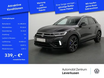 VW Volkswagen T-Roc R MATRIX ACC LEDER AKRAPOVIC NAVI VIRT DCC im Auto Abo von Null-Leasing