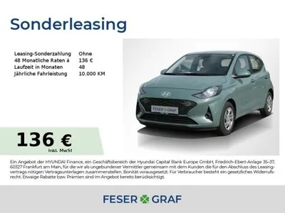 Hyundai Hyundai i10 SELECT NAVI KAMERA LED-TFL CARPLAY USB im Auto Abo von LeasingMarkt.de