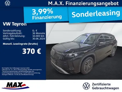 VW Volkswagen Tayron 2.0 TDI 4MOTION LIFE IQ LIGHT+KAMERA+AHK+ im Leasing von Null-Leasing