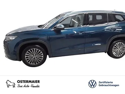 VW Volkswagen Tayron ELEGANCE HYBRID 272PS NP.72T AHK.HEAD-UP. im Leasing von Null-Leasing