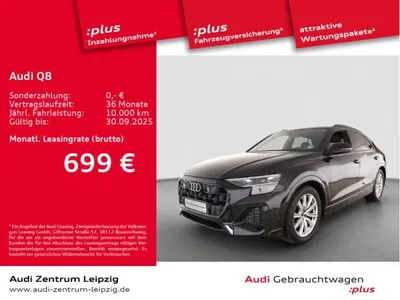 Audi Audi Q8 45 TDI qu. *Matrix*HuD*AHK*Air*Assistenz* im Auto Abo von LeasingMarkt.de