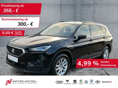 Seat Seat Tarraco 1.5 TSI STYLE LED+NAV+AHK+ACC+SHZ+DAB+VC im Auto Abo von Null-Leasing