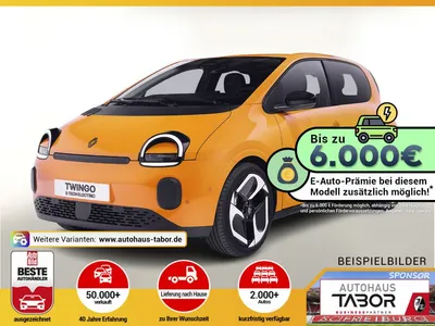 Renault Renault Twingo Techno 80 Urban Range PDC Nav ACC im Leasing von Null-Leasing