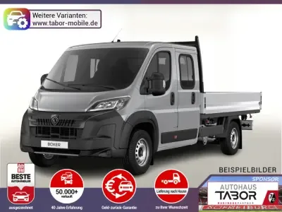 Peugeot Peugeot Boxer Pritsche DoKa 435 AT L4 AHK CarP Kam Visib im Leasing von 9Drive