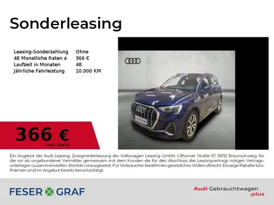 Audi AUDI Q3 35 TFSI S tronic S line AHK RFK PDC plus im Auto Abo von Null-Leasing