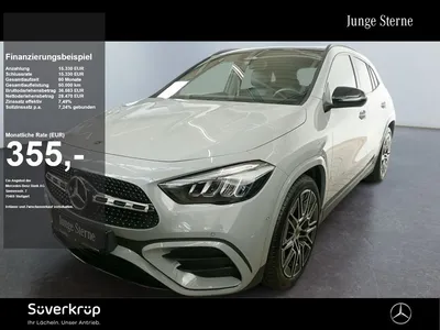 Mercedes Mercedes-Benz GLA 200 d | AMG NIGHT AHK DISTR KAMERA PANO SPUR im Leasing von Null-Leasing