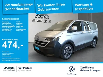 VW Volkswagen T7 Caravelle 2.0TDI PanAmericana DSG AHK*RFK*NAV im Leasing von Null-Leasing