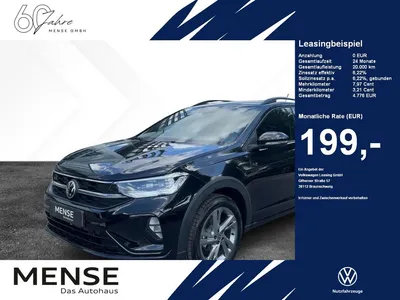 VW Volkswagen Taigo 1.5 TSI DSG R-Line AHK Nav Winterräder ACC im Leasing von Null-Leasing