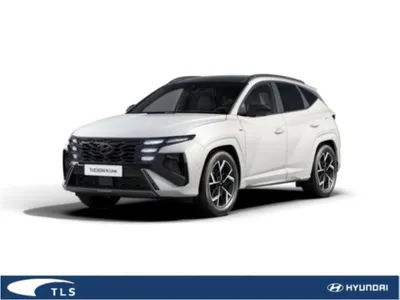 Hyundai Hyundai Tucson N-Line "Gewerbe" 118KW DCT 2WD Atlas White  Pano,Sitzpaket, Assistenzpaket, Digital Key,ECS im Auto Abo von LeasingMarkt.de
