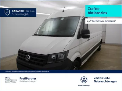 VW Volkswagen Crafter Kasten Lang Vorb AHK App Connect GjR RFK im Leasing von Null-Leasing