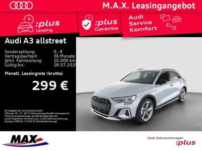 Audi Audi A3 allstreet 35 TDI LED+KAMERA+ACC+SONOS+AHK+USB im Auto Abo von LeasingMarkt.de