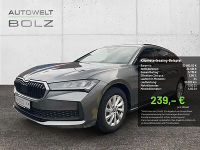 Skoda Skoda Superb 2.0 TDI Essence KAMERA ACC LED NAVI AHK im Leasing von Null-Leasing