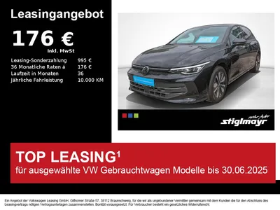 VW VW Golf VIII GOAL 1.5 TSI ACC+AHK+LED+NAVI im Auto Abo von Null-Leasing