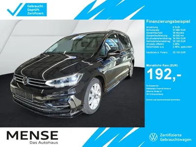 VW Volkswagen Touran 1.5 TSI DSG Comfortline R line ACC|LED|LM im Leasing von Null-Leasing